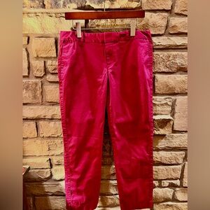 Banana Republic maroon ‘ Ryan fit pants.
